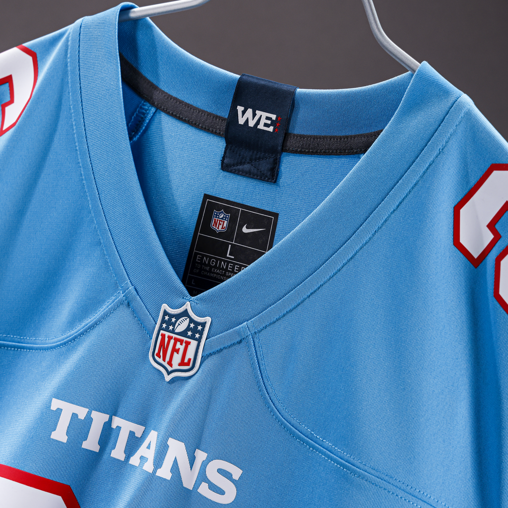 Tennessee Titans Jeffery Simmons Nike Light Blue Game Jersey - product image 10