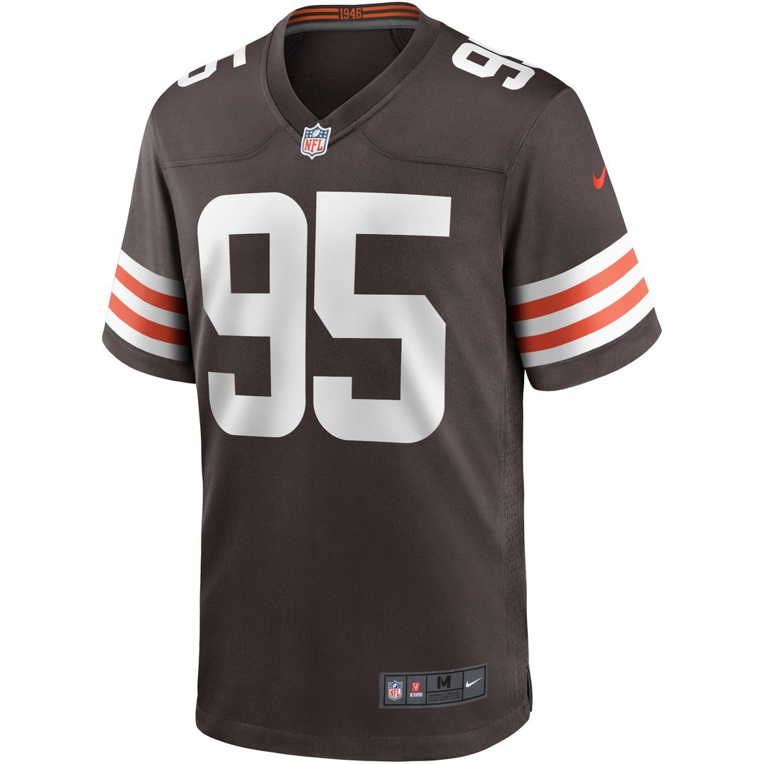 Cleveland Browns Myles Garrett Nike Brown Game Player Jersey - product image 2