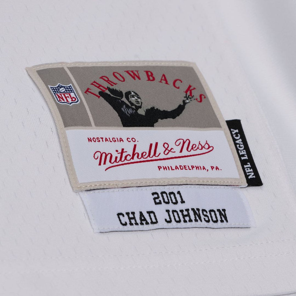 Cincinnati Bengals Chad Johnson Mitchell & Ness White 2001 Legacy Replica Player Jersey - product image 3
