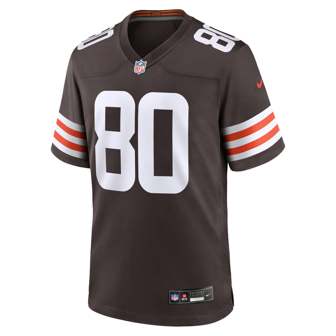 Cleveland Browns Jamari Thrash Nike Brown Team Game Jersey - product image 2