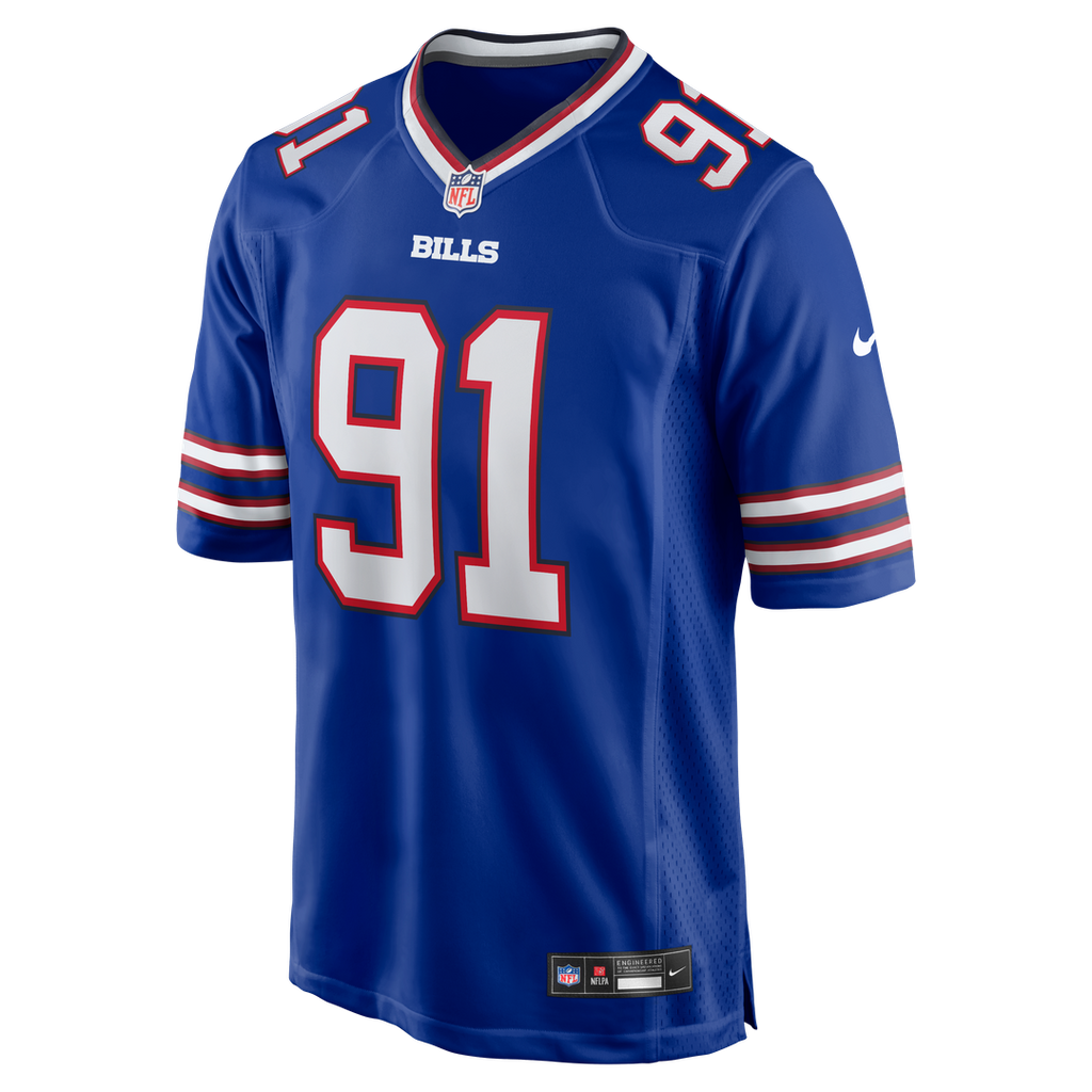 Buffalo Bills Ed Oliver Nike Royal Team Game Player Jersey - product image 2
