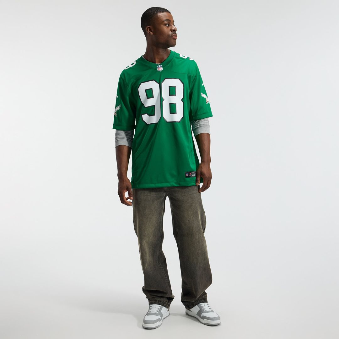 Philadelphia Eagles Jalen Carter Nike White Game Jersey - product image 11