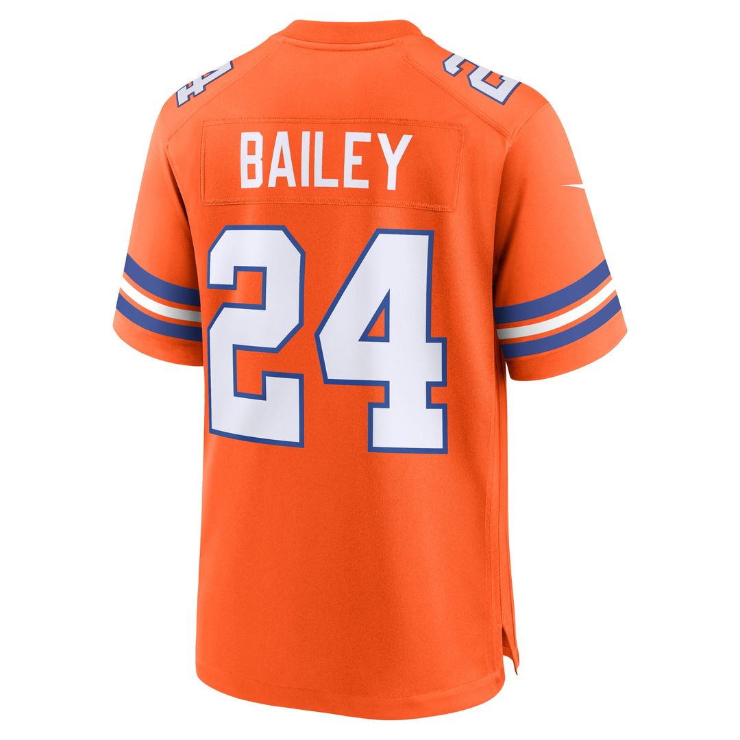 Denver Broncos Champ Bailey Nike Orange Retired Player Alternate Game Jersey - product image 3