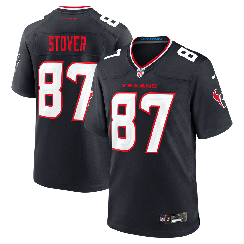 Houston Texans Cade Stover Nike Navy Game Jersey - product image 1
