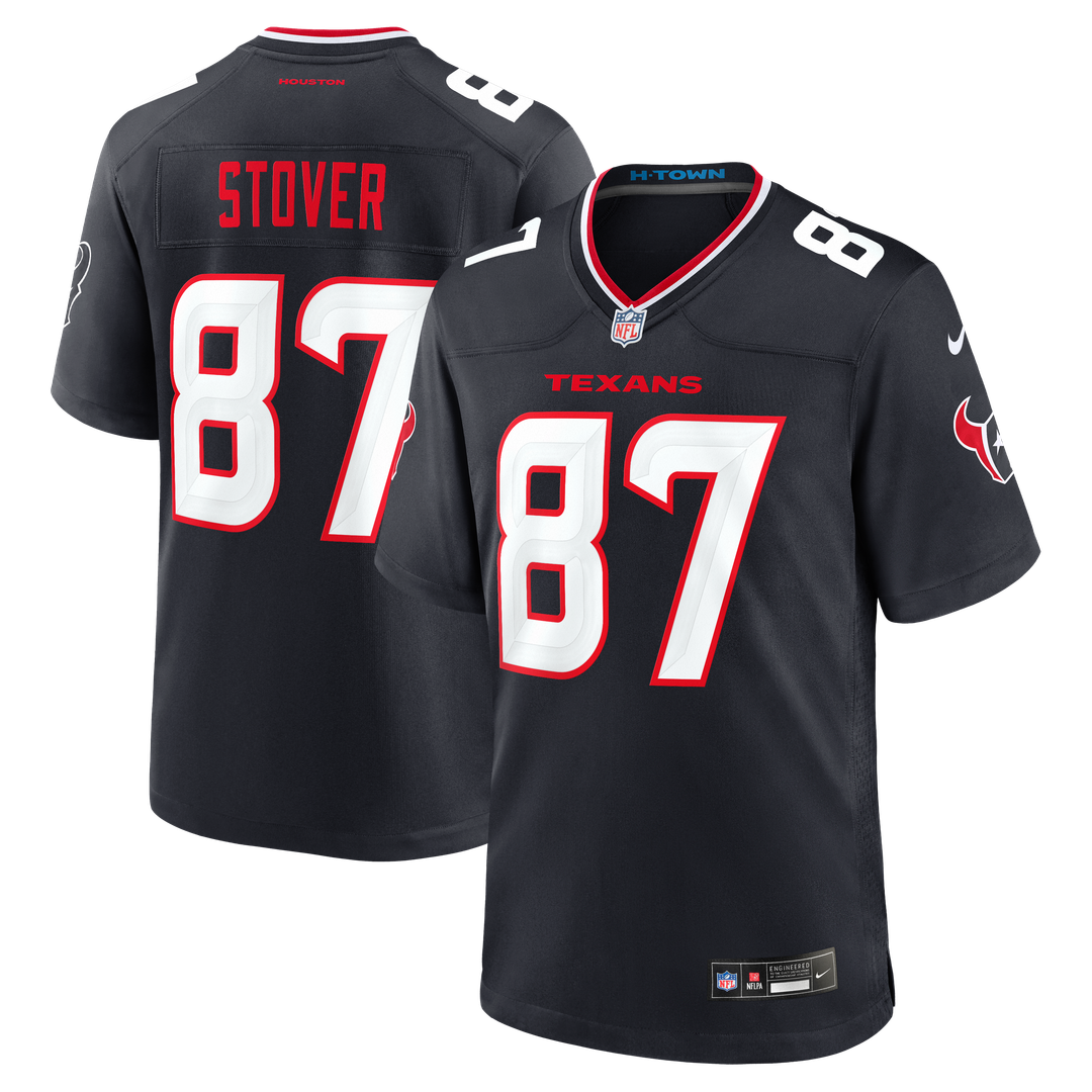 Houston Texans Cade Stover Nike Navy Game Jersey - product image 1
