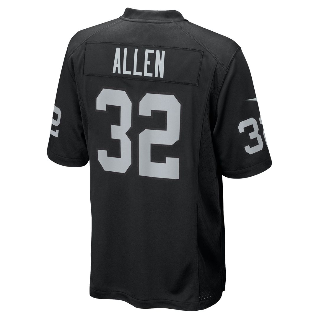 Las Vegas Raiders Marcus Allen Nike Black Game Retired Player Jersey - product image 3