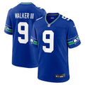 Seattle Seahawks Kenneth Walker III Nike Royal Throwback Player Game Jersey - product image 1