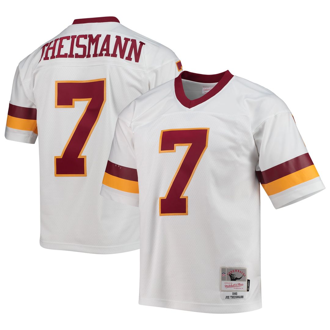 Washington Football Team Joe Theismann Mitchell & Ness White Legacy Replica Jersey - product image 1