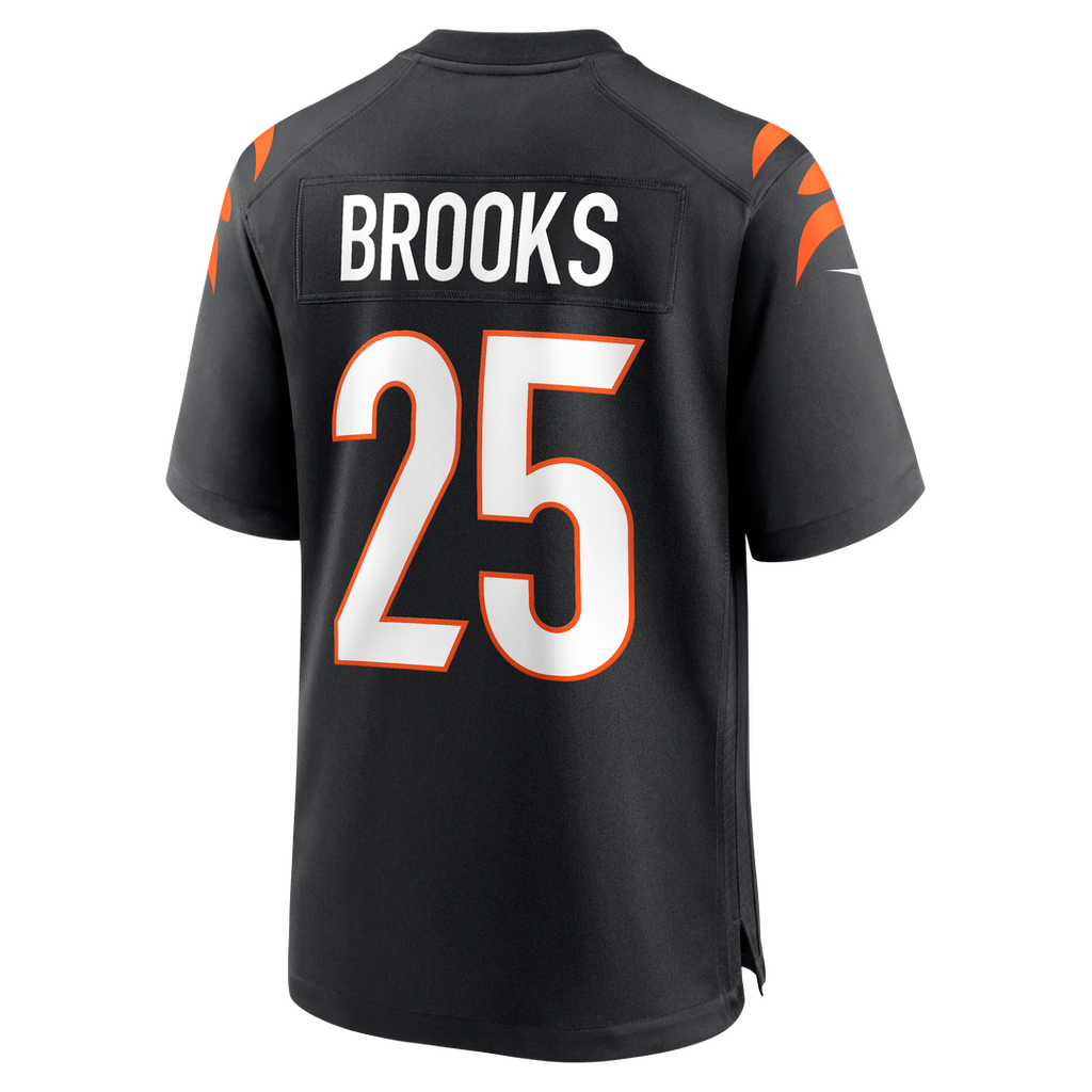 Cincinnati Bengals Tahj Brooks Nike Black Team Game Jersey - product image 3