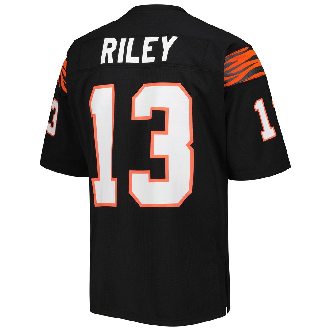 Cincinnati Bengals 1981 Ken Riley Mitchell & Ness Black Authentic Throwback Retired Player Jersey - product image 3