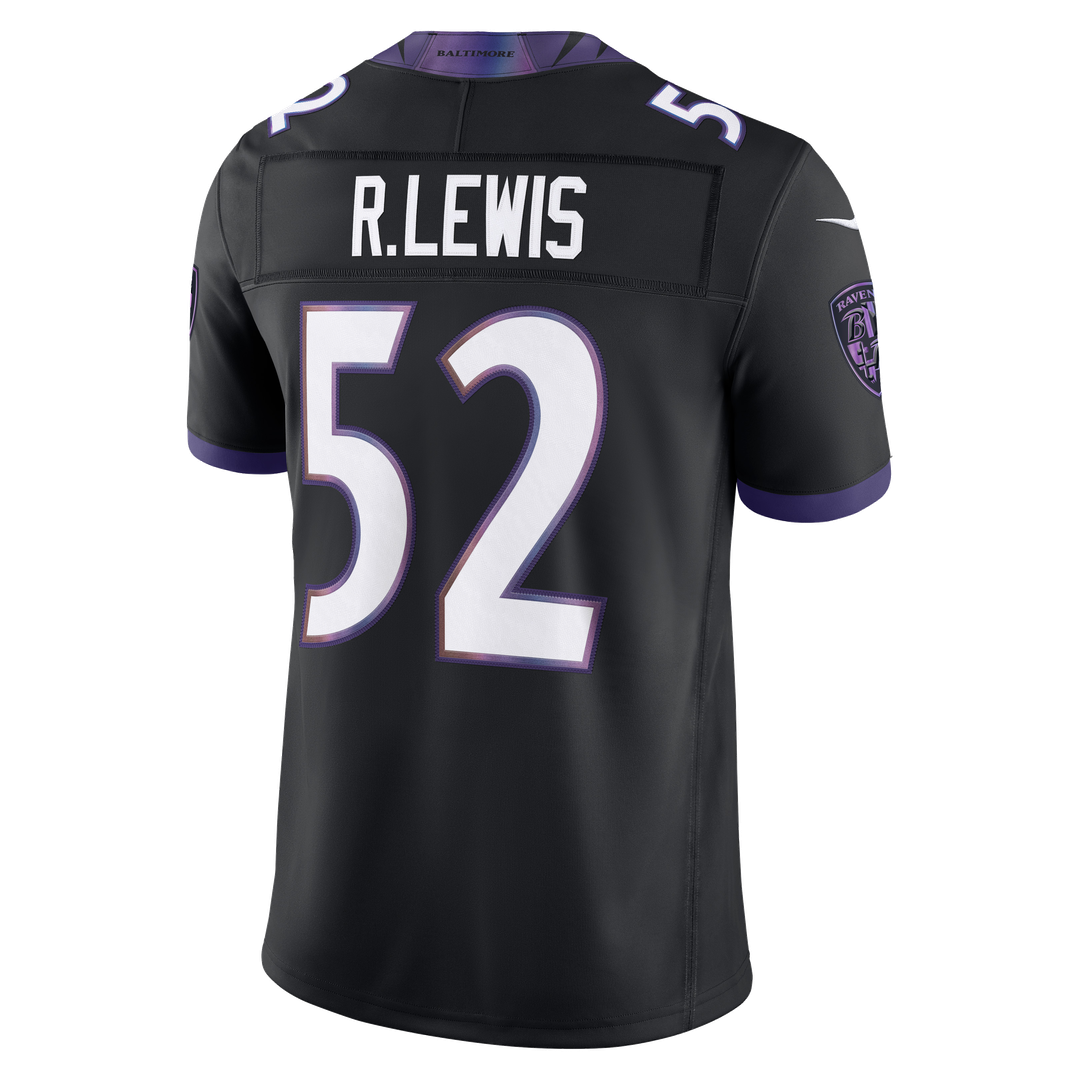 Baltimore Ravens Ray Lewis Nike Black Alternate Vapor F.U.S.E. Stitched Retired Player Limited Jersey - product image 3