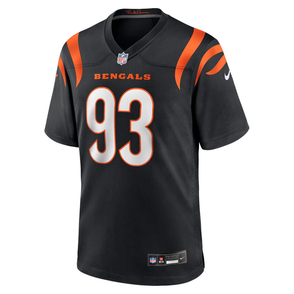 Cincinnati Bengals Jonathan Allen Nike Black Team Game Jersey - product image 2