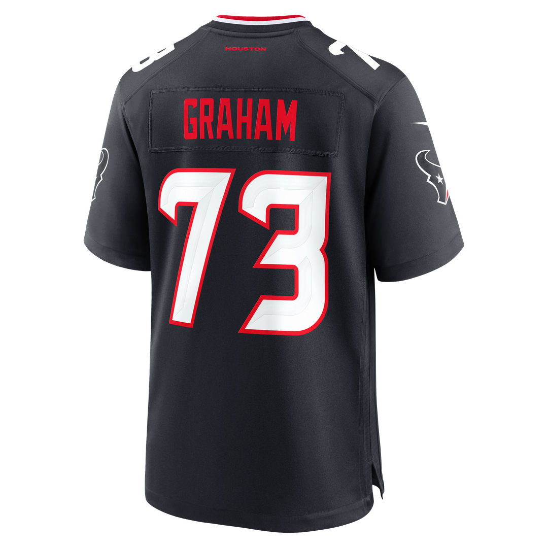 Houston Texans Derrick Graham Nike Navy Team Game Jersey - product image 5