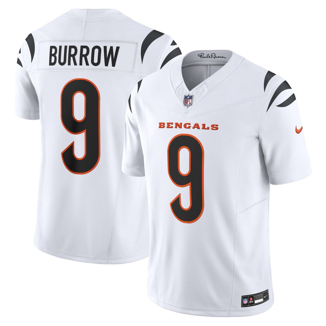Cincinnati Bengals Joe Burrow Nike Orange Vapor F.U.S.E. Limited Jersey - product image 10