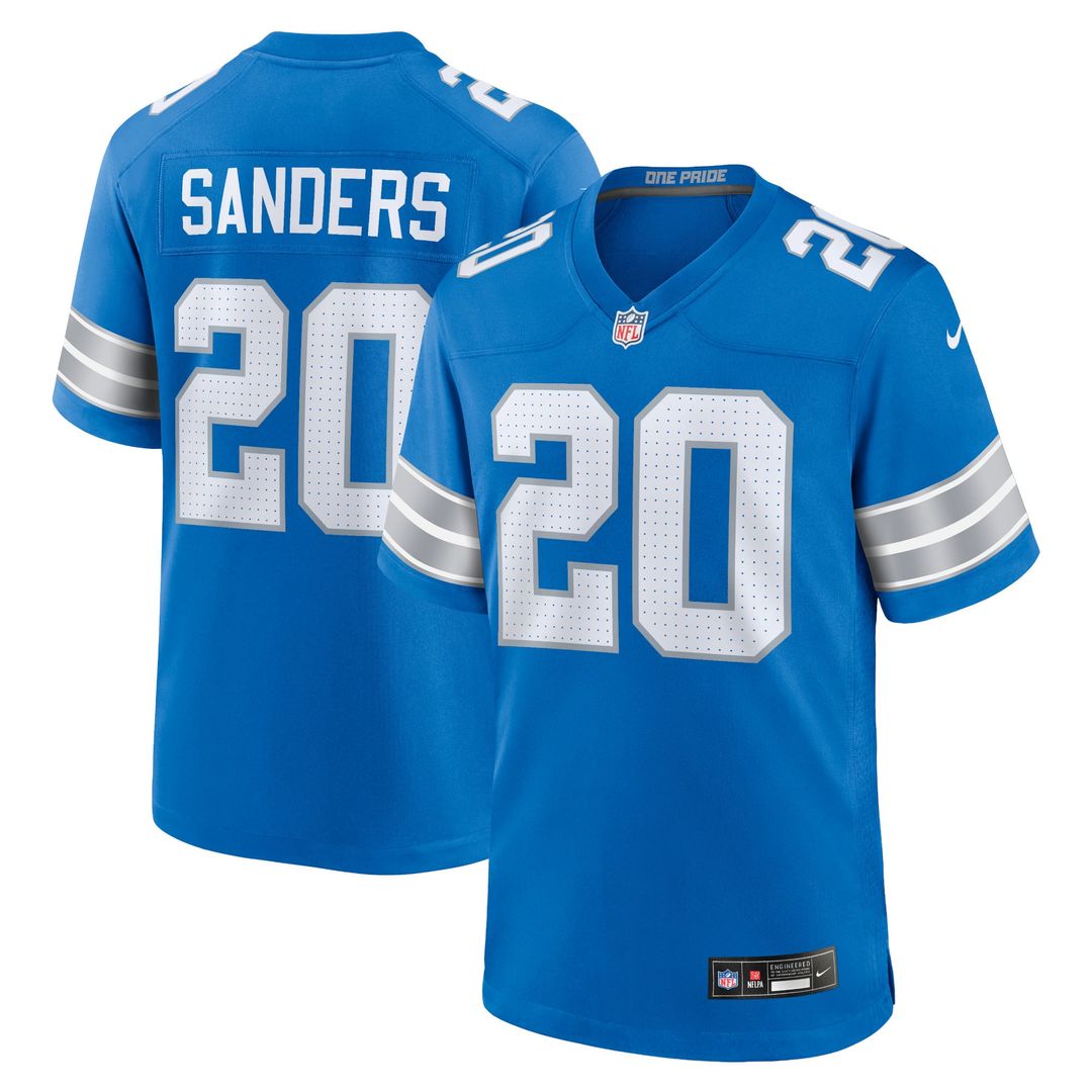 Detroit Lions Barry Sanders Nike Black 2nd Alternate Retired Player Game Jersey - product image 13