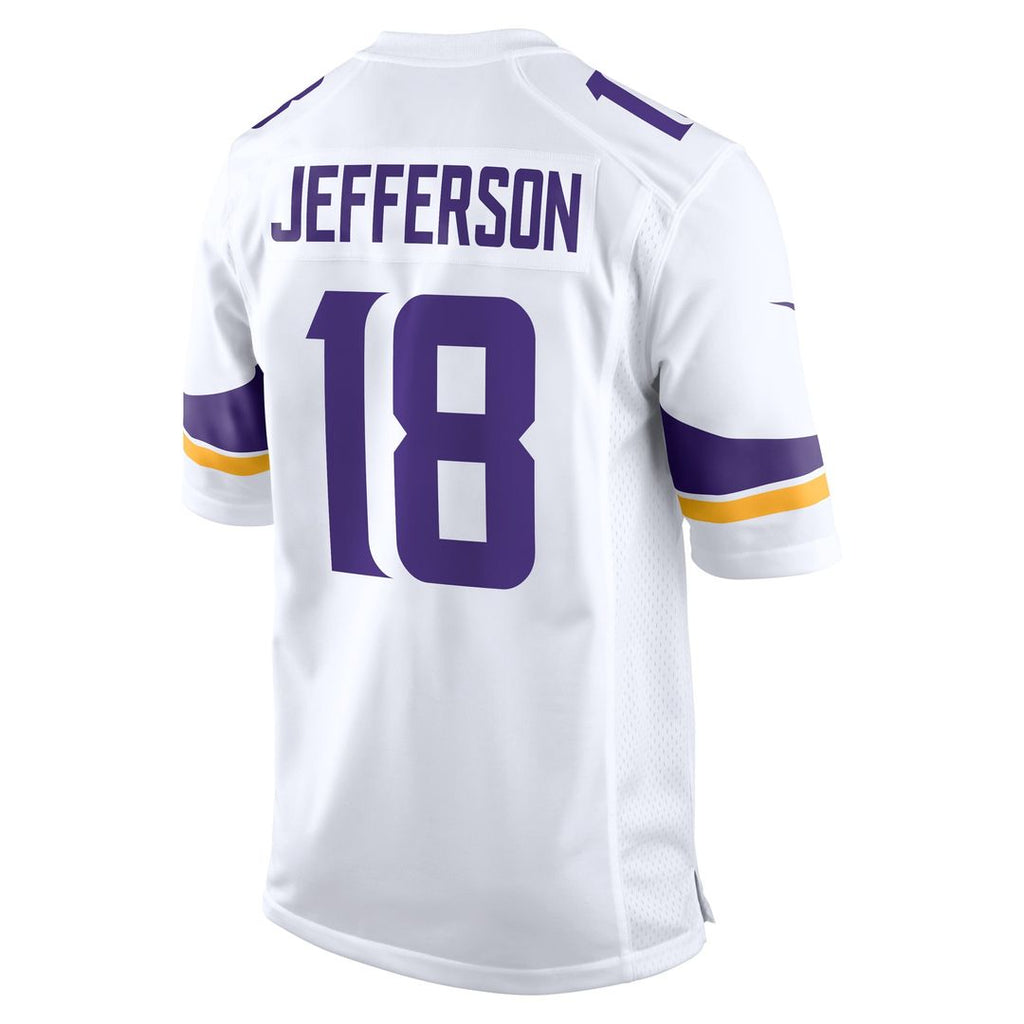 Minnesota Vikings Justin Jefferson Nike White Game Player Jersey - product image 3