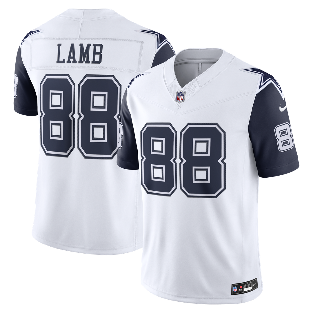 Dallas Cowboys CeeDee Lamb Nike White Alternate Vapor F.U.S.E. Stitched Limited Jersey - product image 1