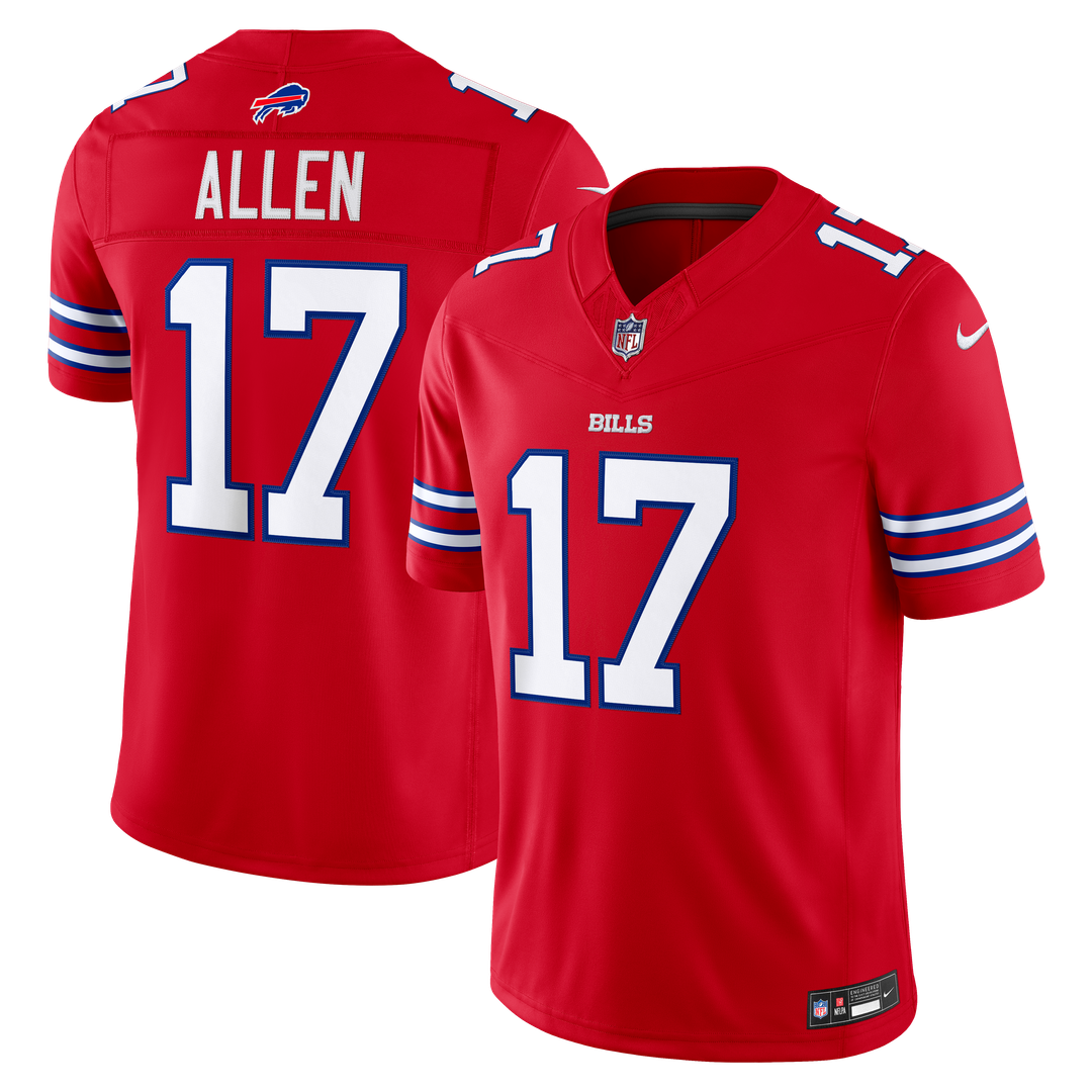 Buffalo Bills Josh Allen Nike Royal Team Vapor F.U.S.E. Stitched Limited Jersey - product image 9