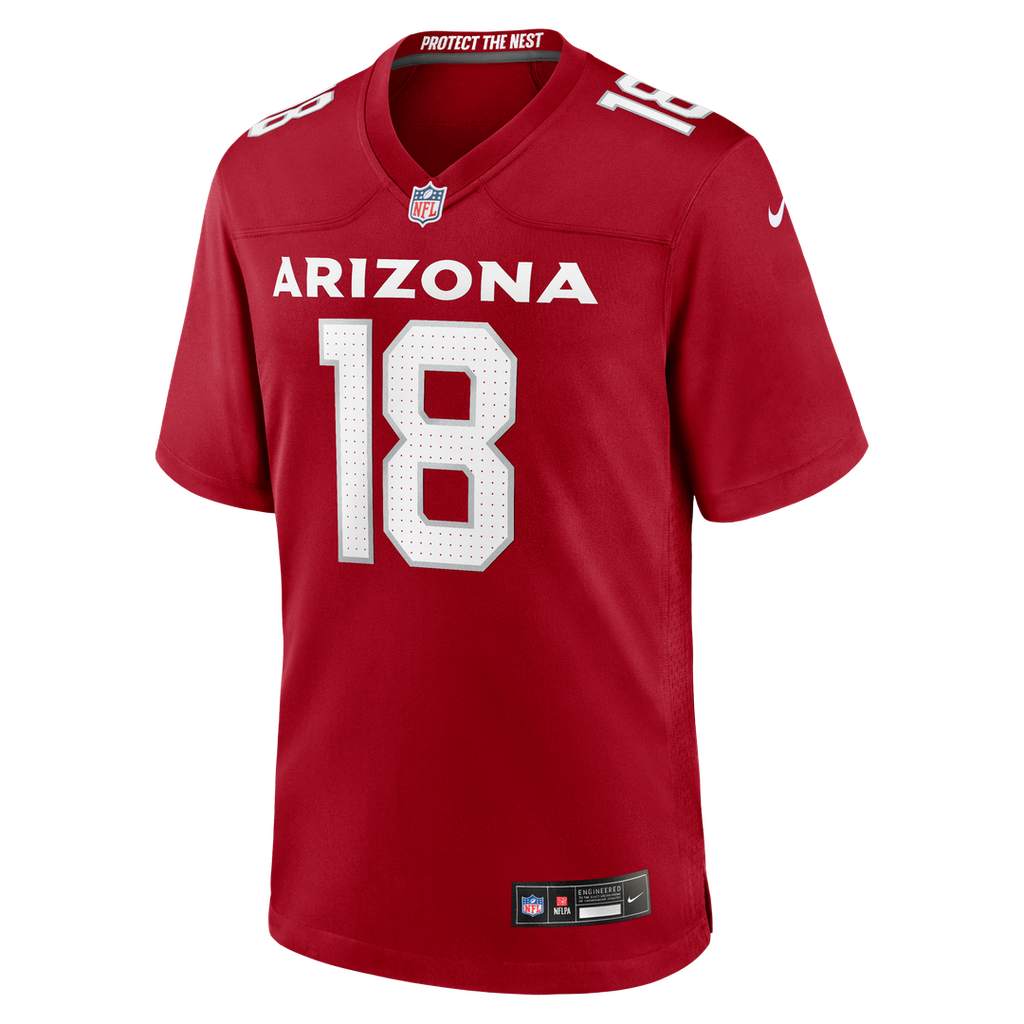 Arizona Cardinals Marvin Harrison Jr. Nike Cardinal Player Game Jersey - product image 2