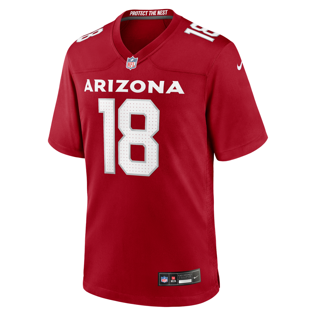 Arizona Cardinals Marvin Harrison Jr. Nike Cardinal Player Game Jersey - product image 2