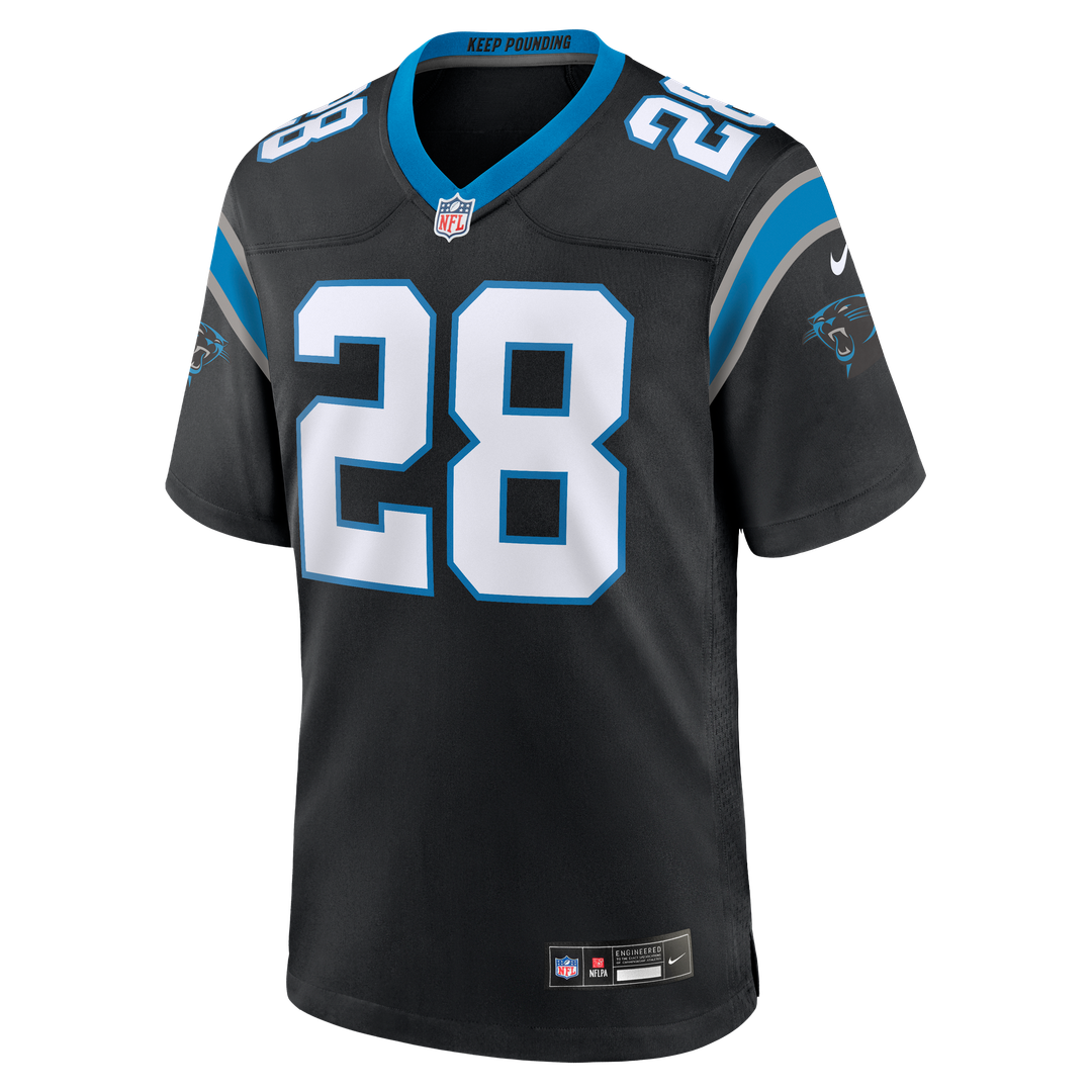 Carolina Panthers AJ Dillon Nike Black Team Game Jersey - product image 2