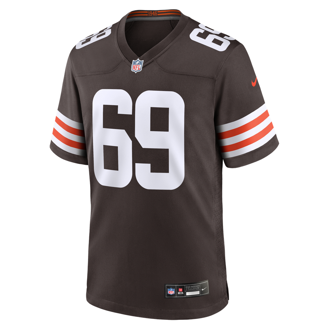 Cleveland Browns Tyre Phillips Nike Brown Team Game Jersey - product image 2
