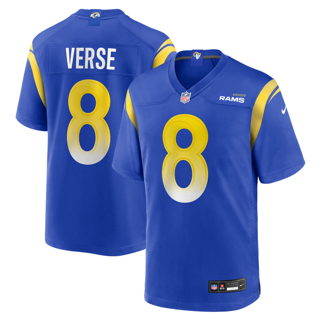 Los Angeles Rams Jared Verse Nike Royal Player Game Jersey - product image 1