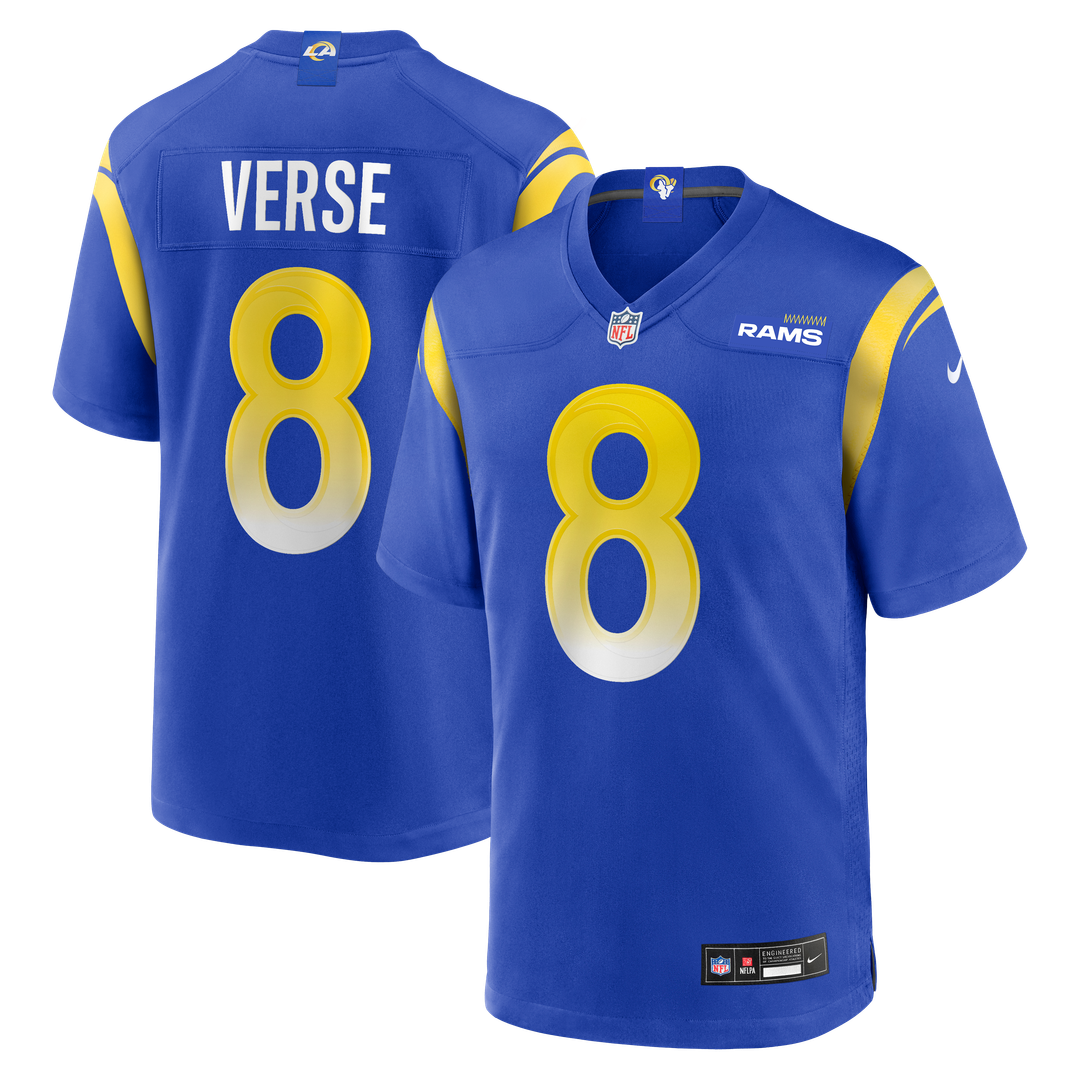 Los Angeles Rams Jared Verse Nike Royal Player Game Jersey - product image 1
