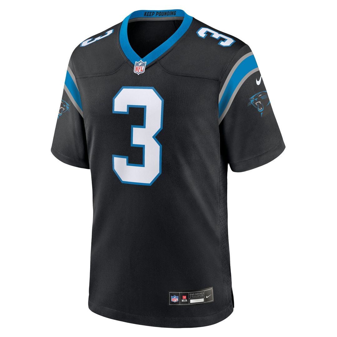 Carolina Panthers Princely Umanmielen Nike Black Team Game Jersey - product image 2