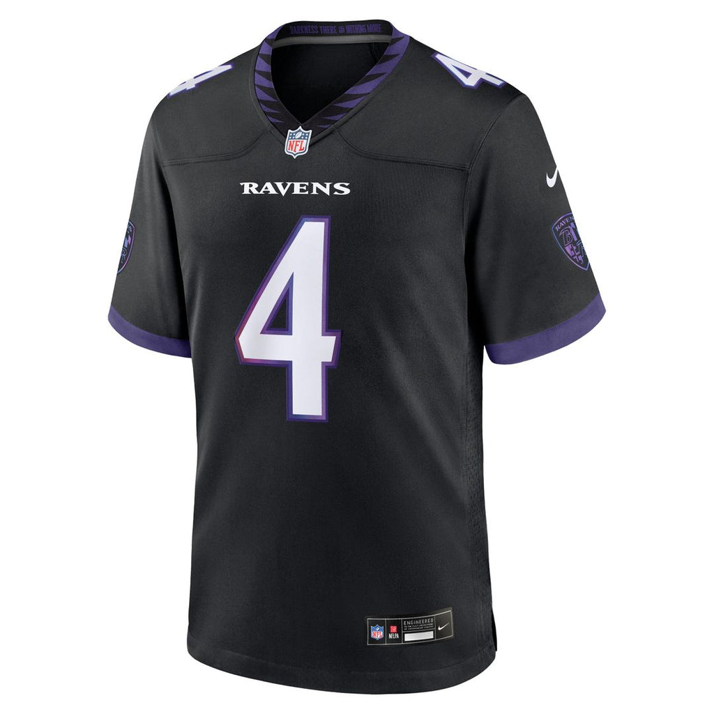 Baltimore Ravens Zay Flowers Nike Purple Alternate Game Jersey - product image 8