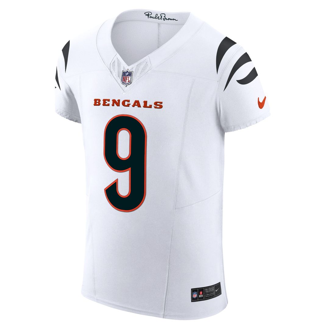 Cincinnati Bengals Joe Burrow Nike White Vapor F.U.S.E. Elite Jersey - product image 2