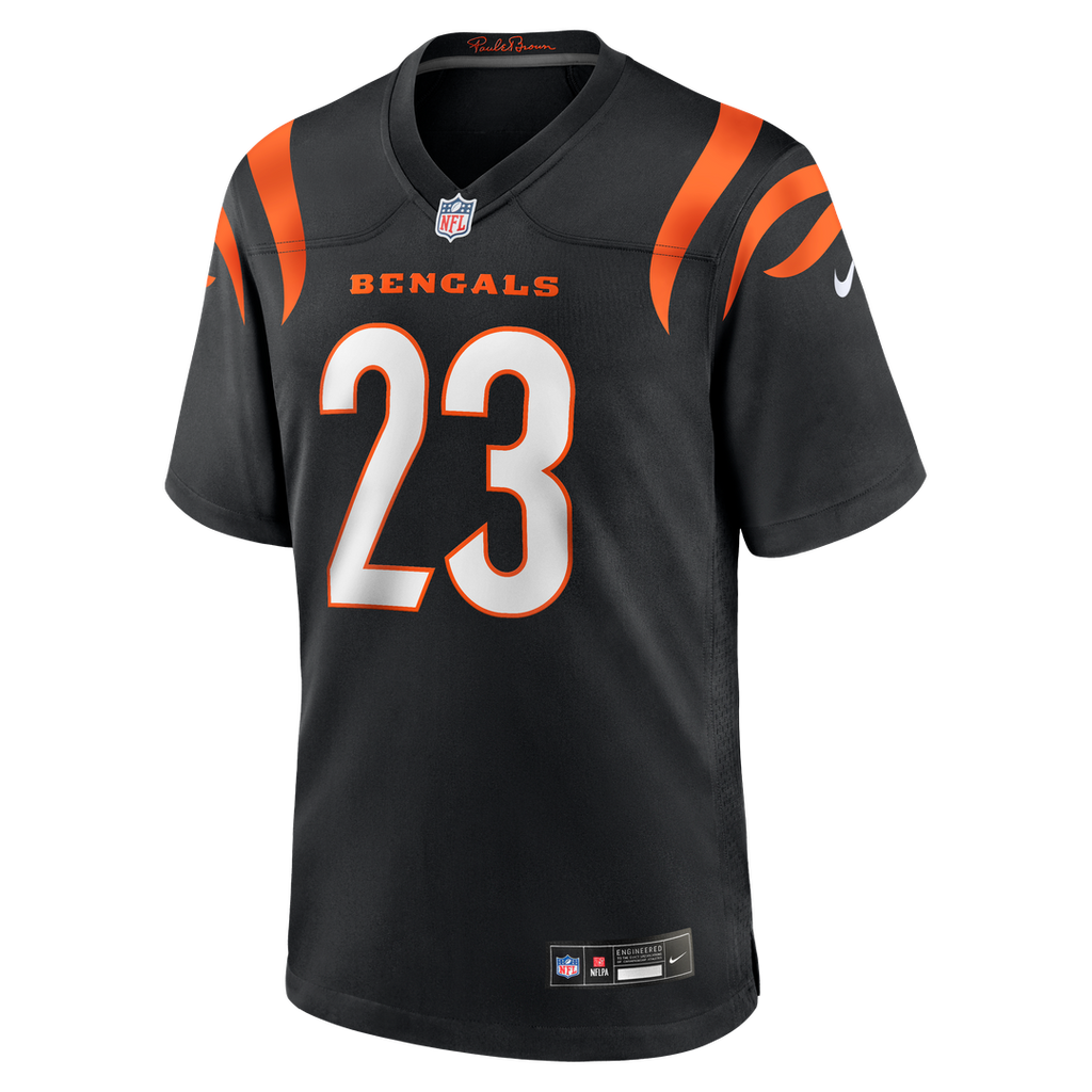 Cincinnati Bengals Daxton Hill Nike Black Player Game Jersey - product image 2