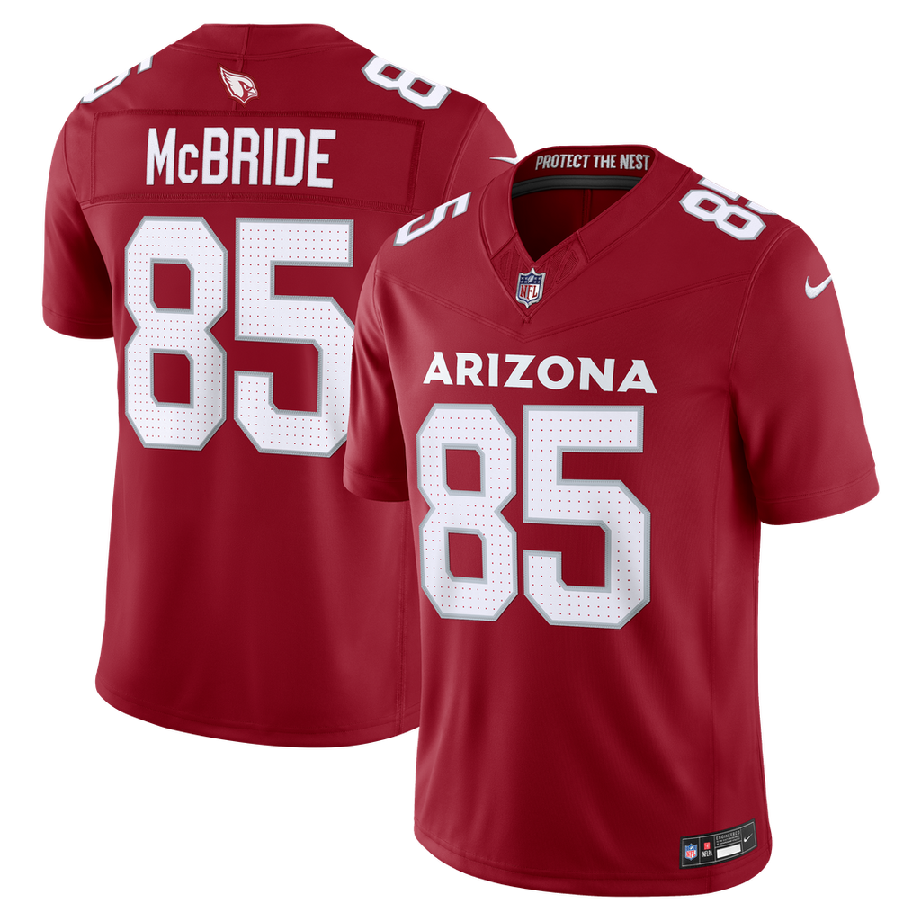 Arizona Cardinals Trey McBride Nike Cardinal Team Vapor F.U.S.E. Stitched Limited Jersey - product image 1
