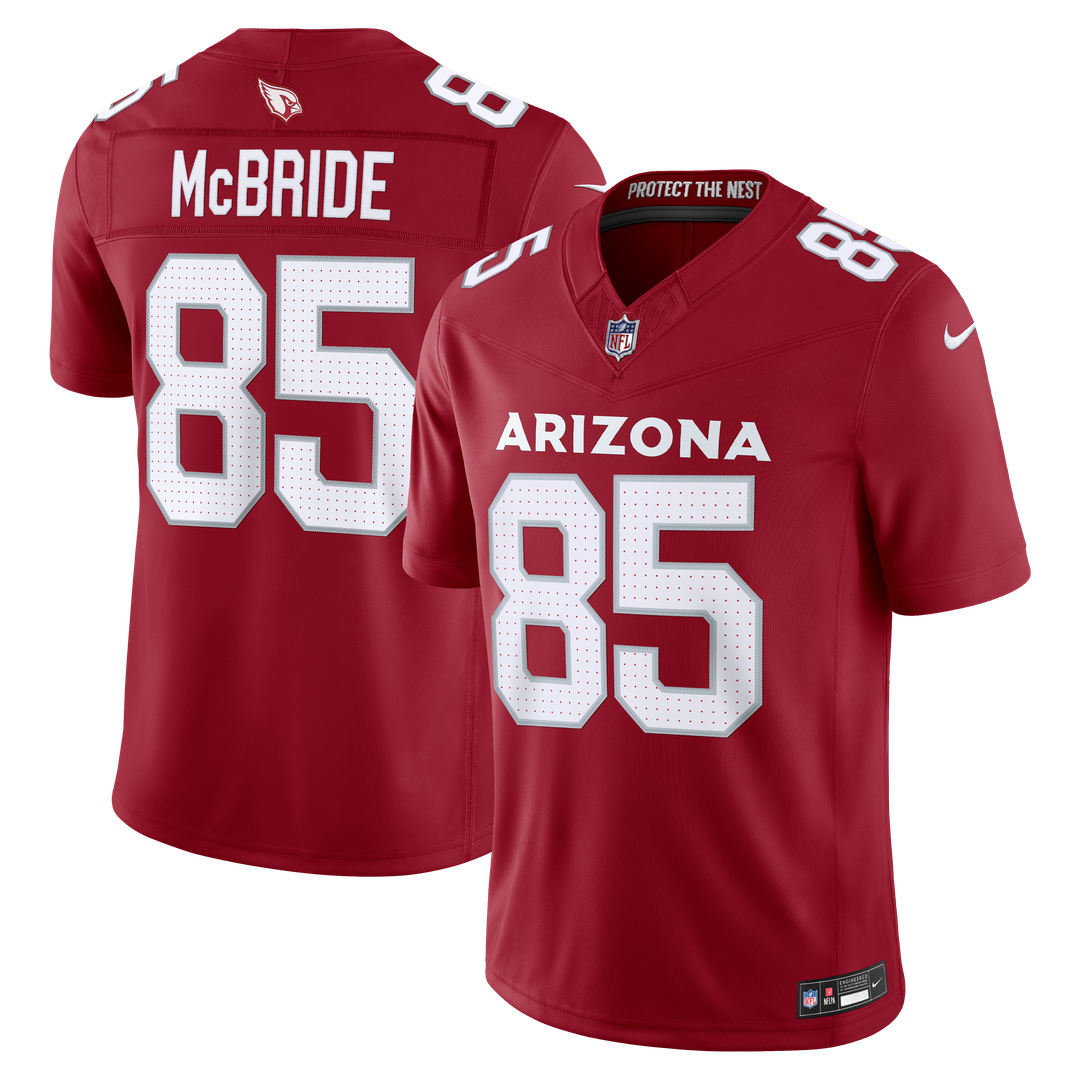 Arizona Cardinals Trey McBride Nike Cardinal Team Vapor F.U.S.E. Stitched Limited Jersey - product image 1