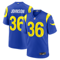 Los Angeles Rams Alex Johnson Nike Royal Team Game Jersey - product image 1