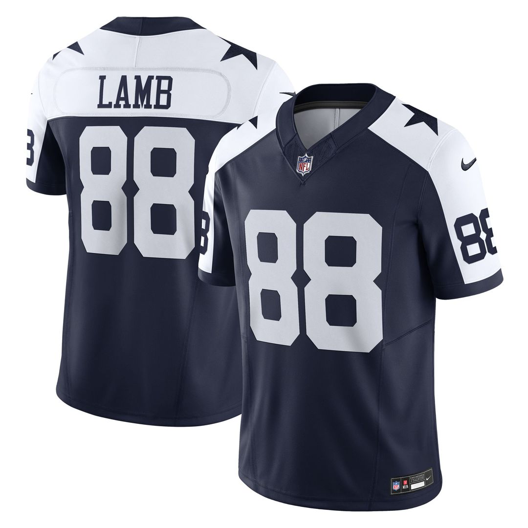 Dallas Cowboys CeeDee Lamb Nike White Vapor F.U.S.E. Limited Jersey - product image 7