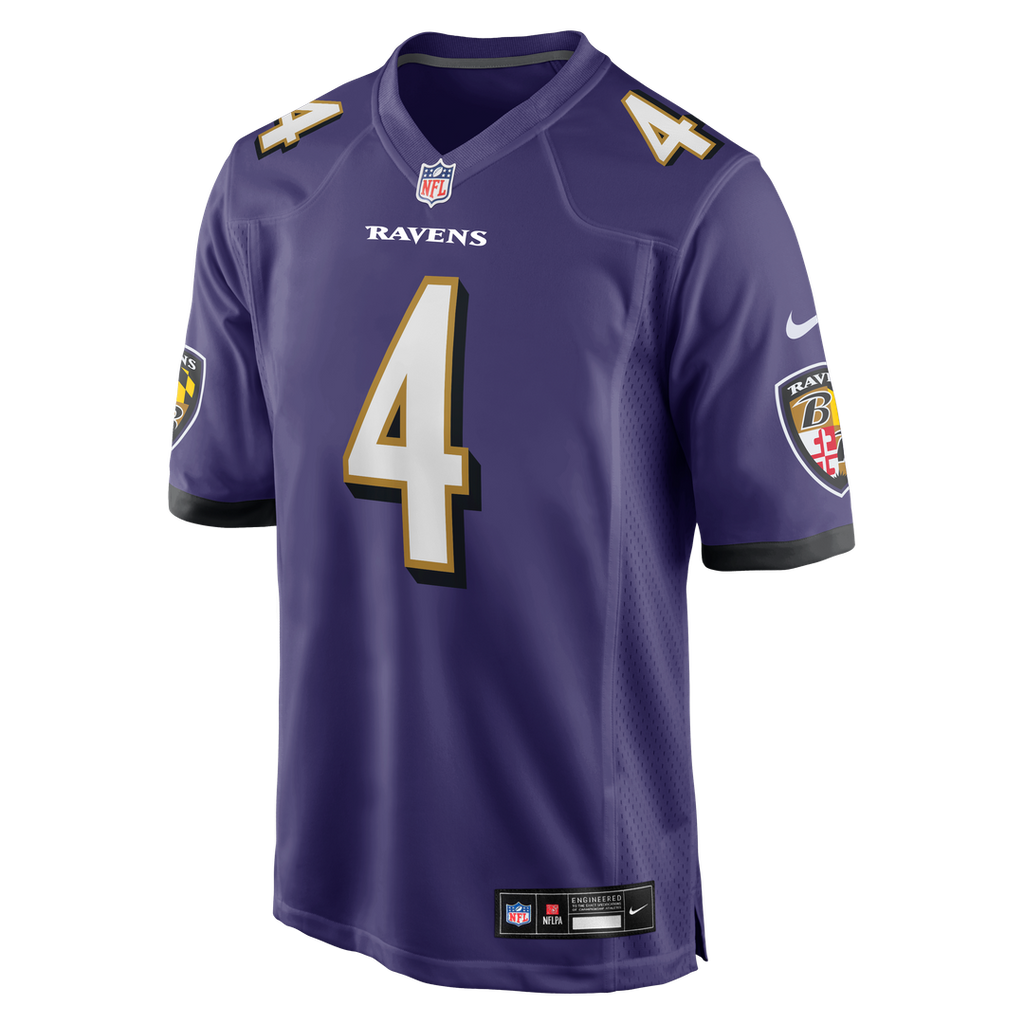 Baltimore Ravens Zay Flowers Nike Purple Game Jersey - product image 2