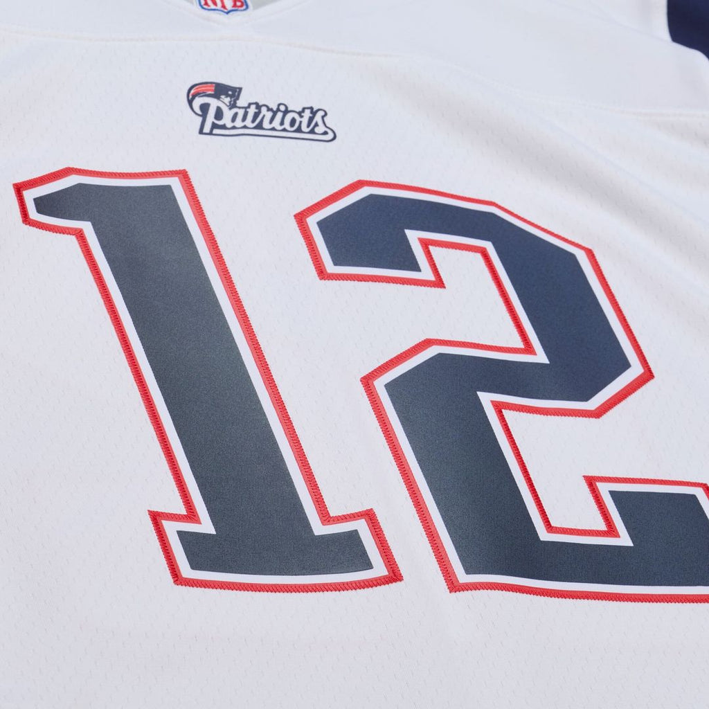 New England Patriots Tom Brady Mitchell & Ness White 2000 Legacy Replica Jersey - product image 4