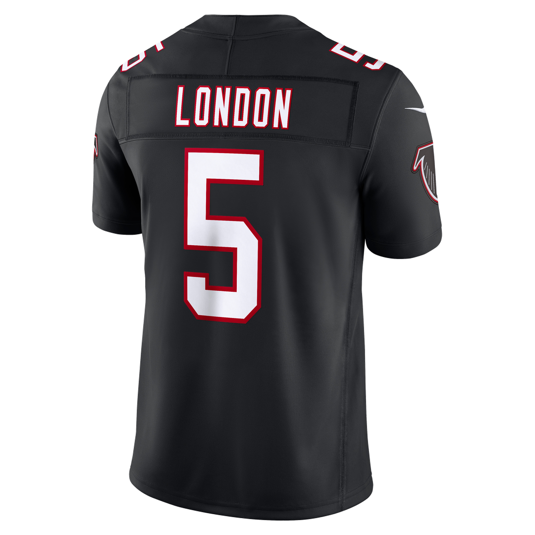 Atlanta Falcons Drake London Nike Black Alternate Throwback Vapor F.U.S.E. Stitched Limited Jersey - product image 3