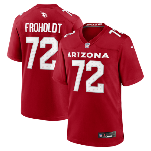 Arizona Cardinals Hjalte Froholdt Nike Cardinal Team Game Jersey - product image 1