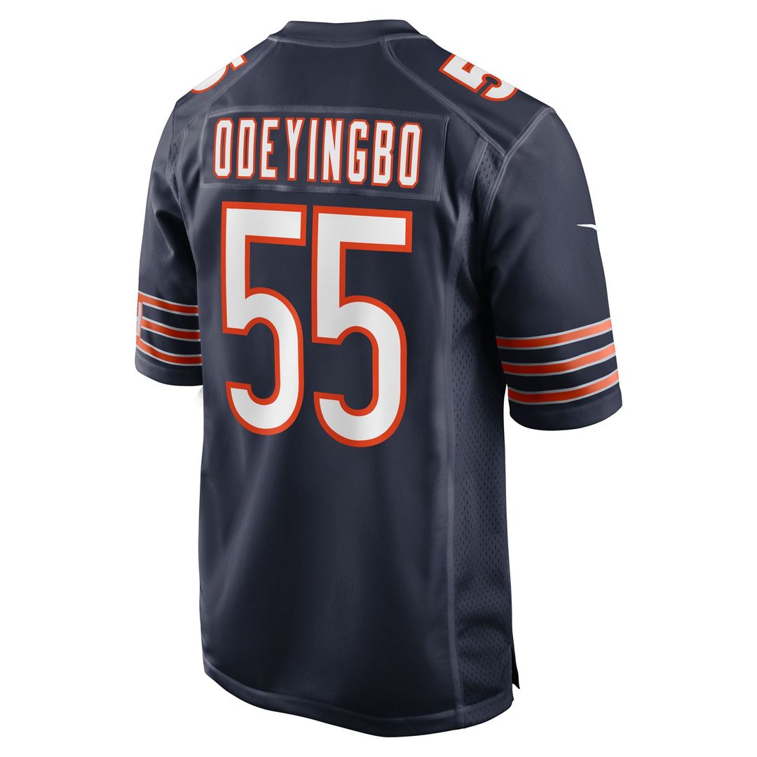 Chicago Bears Dayo Odeyingbo Nike Navy Team Game Jersey - product image 3