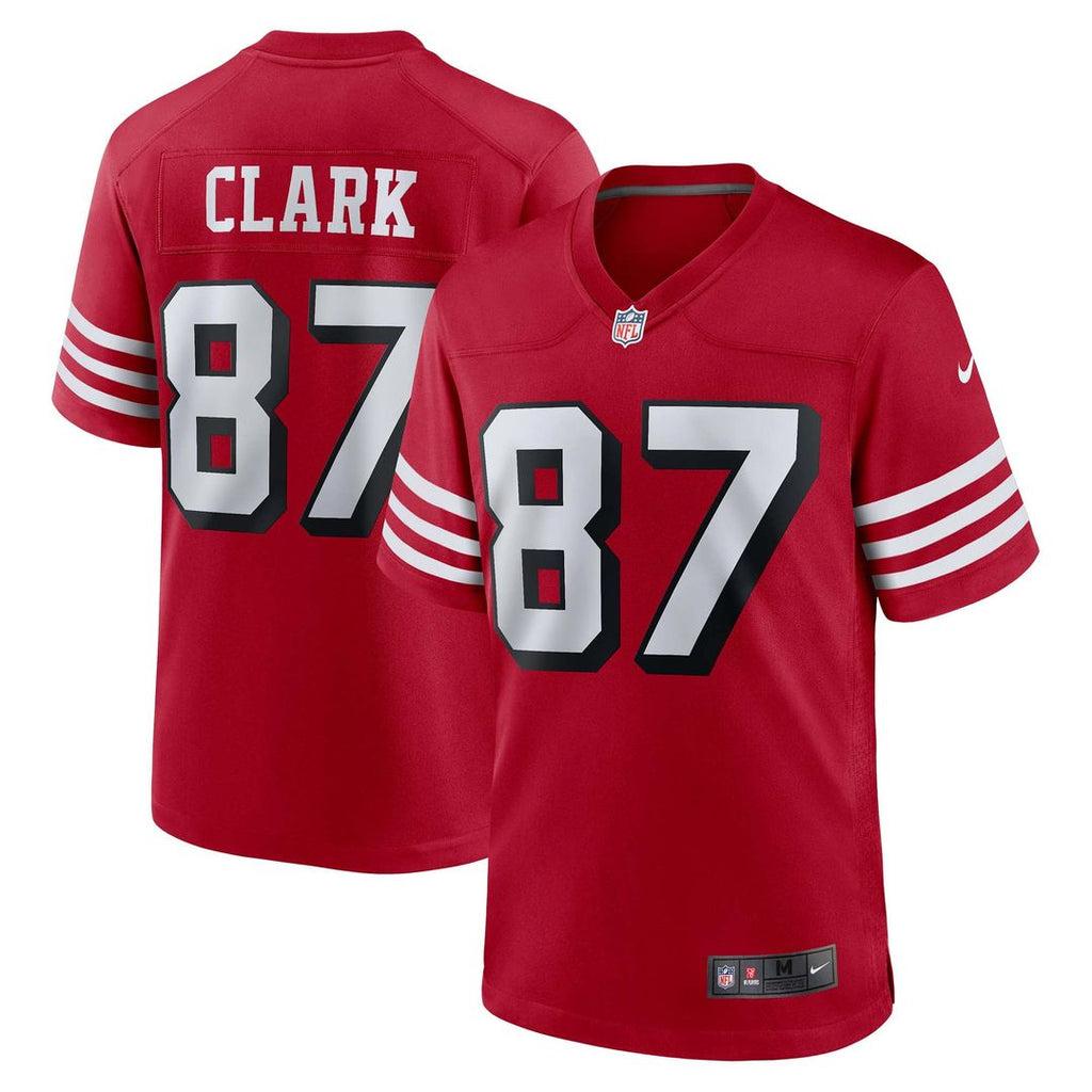 San Francisco 49ers Dwight Clark Nike Scarlet Retired Player Alternate Game Jersey - product image 1