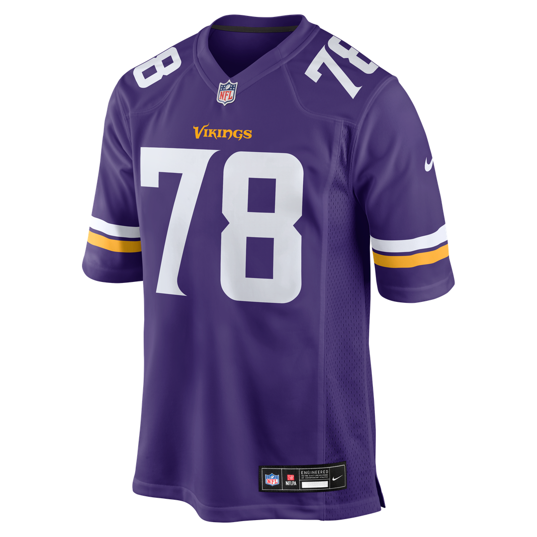 Minnesota Vikings Ryan Kelly Nike Purple Team Game Jersey - product image 2