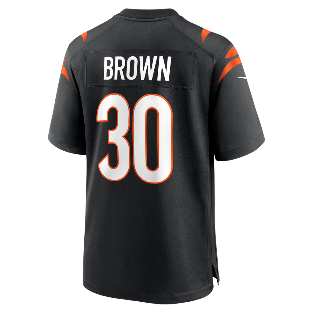 Cincinnati Bengals Chase Brown Nike Black Team Game Jersey - product image 3