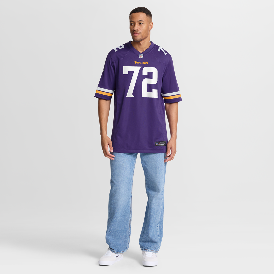 Minnesota Vikings Ryan Van Demark Nike Purple Team Game Jersey - product image 4