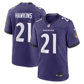 Baltimore Ravens Jaylinn Hawkins Nike Purple Team Game Jersey - product image 1