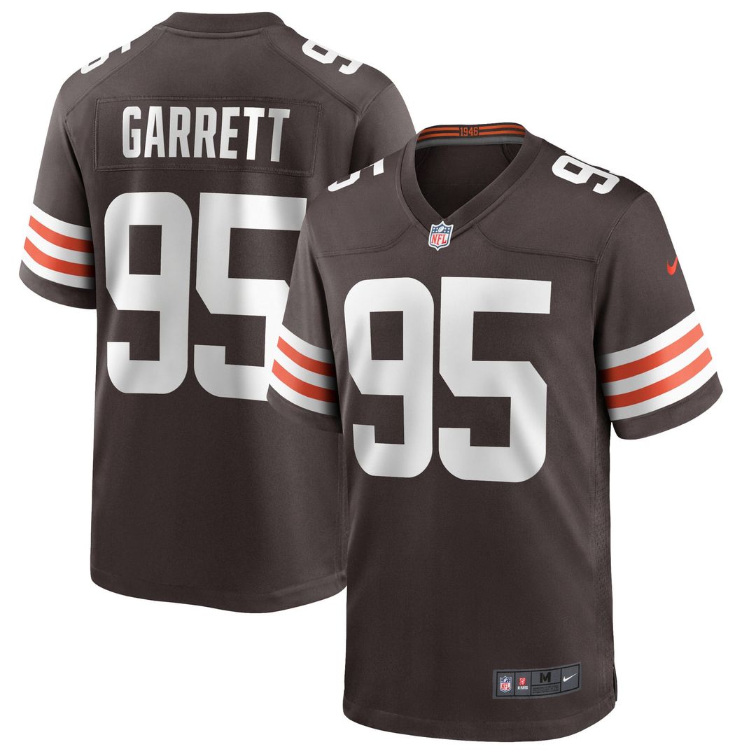 Cleveland Browns Myles Garrett Nike Brown Game Player Jersey - product image 1