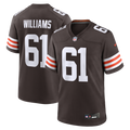 Cleveland Browns Chris Williams Nike Brown Team Game Jersey - product image 1