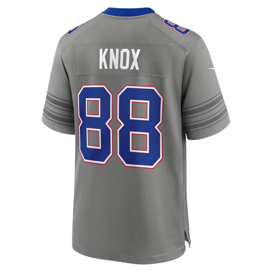 Buffalo Bills Dawson Knox Nike Gray Nickel City Game Jersey - product image 6