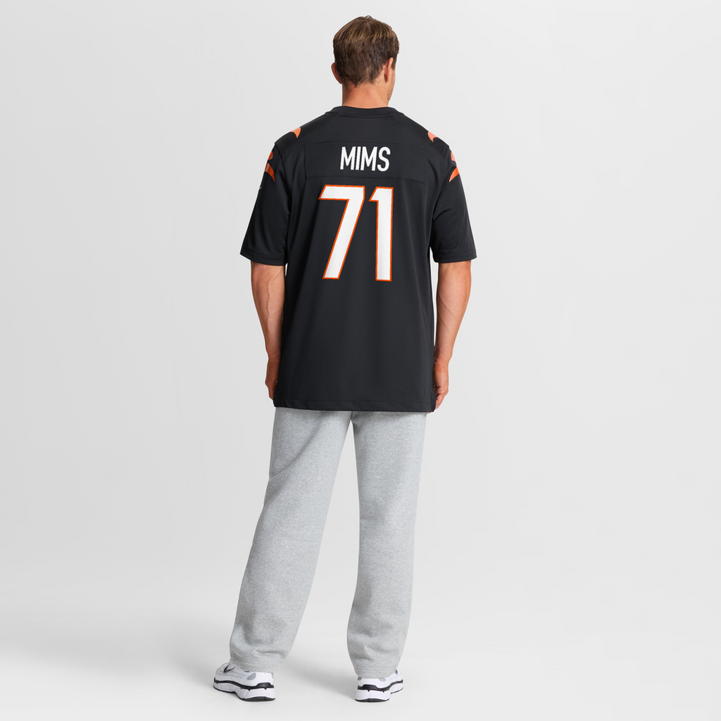 Cincinnati Bengals Amarius Mims Nike Black Player Game Jersey - product image 8